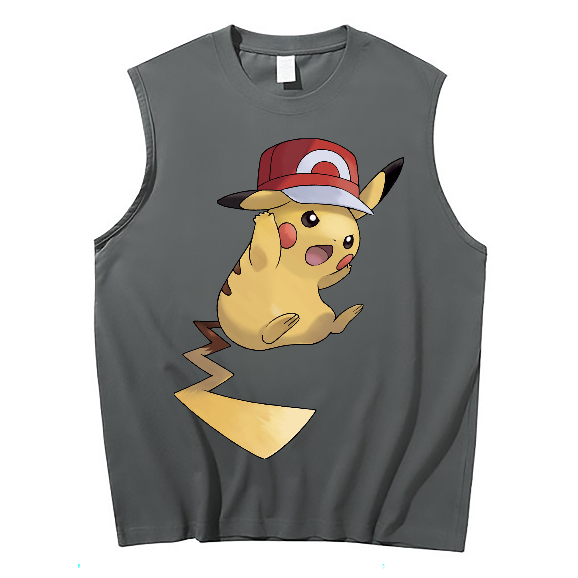 （画像用） ポケットモンスター Pokémon コットン100％タンクトップ（フロントプリント）